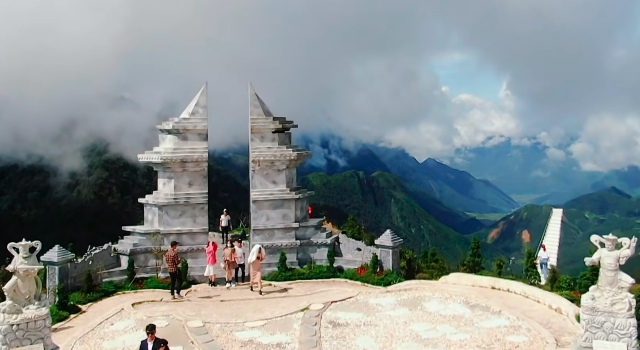 Cảnh quan Cổng trời Sapa - Ảnh từ HK travel blogger