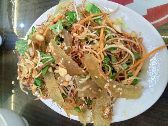 Nộm da trâu - Ảnh từ Vinh Đỗ Phú