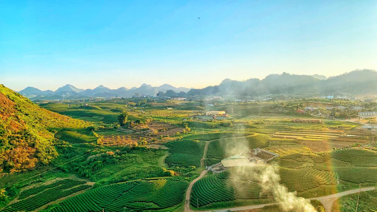 Cao nguyên Mộc Châu Sơn La - Ảnh từ Hoài Việt