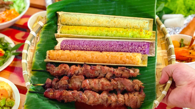 Cơm lam Tây Bắc - Ảnh sưu tầm