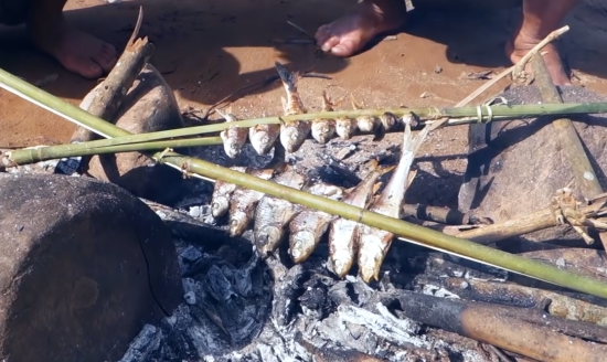 Cá suối nướng Sapa