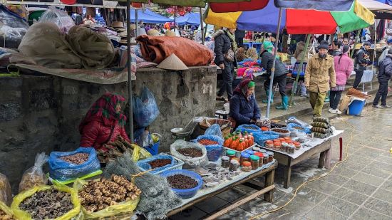 Chợ phiên Bắc Hà - Ảnh từ chợ văn hóa Bắc Hà