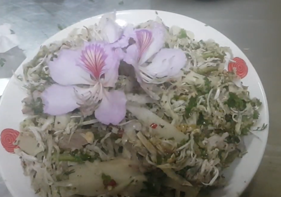 Măng nộm hoa ban Lai Châu Măng nộm hoa ban Lai Châu