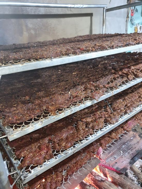 Thịt trâu gác bếp đặc sản Yên Bái