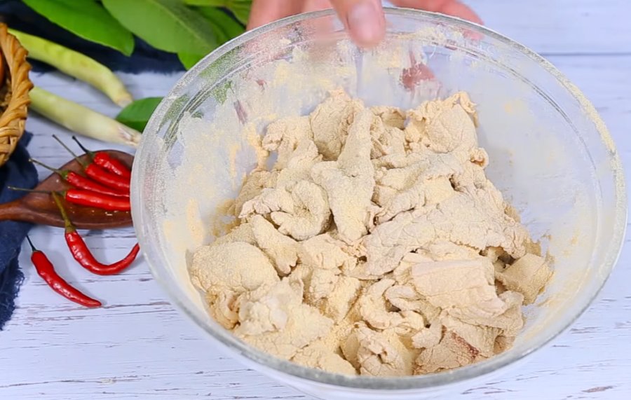 Tẩm ướp và trộn đều tất cả gia vị - Ảnh sưu tầm