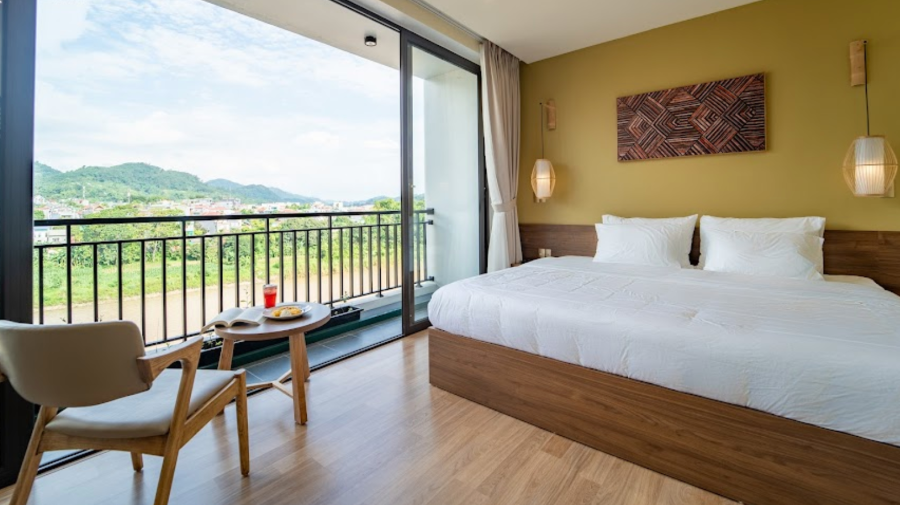 Chiếc view phòng ngắm ra sông siêu đẹp ở Eco House Homestay - Ảnh từ Trần Lộc Chiếc view phòng ngắm ra sông siêu đẹp ở Eco House Homestay - Ảnh từ Trần Lộc