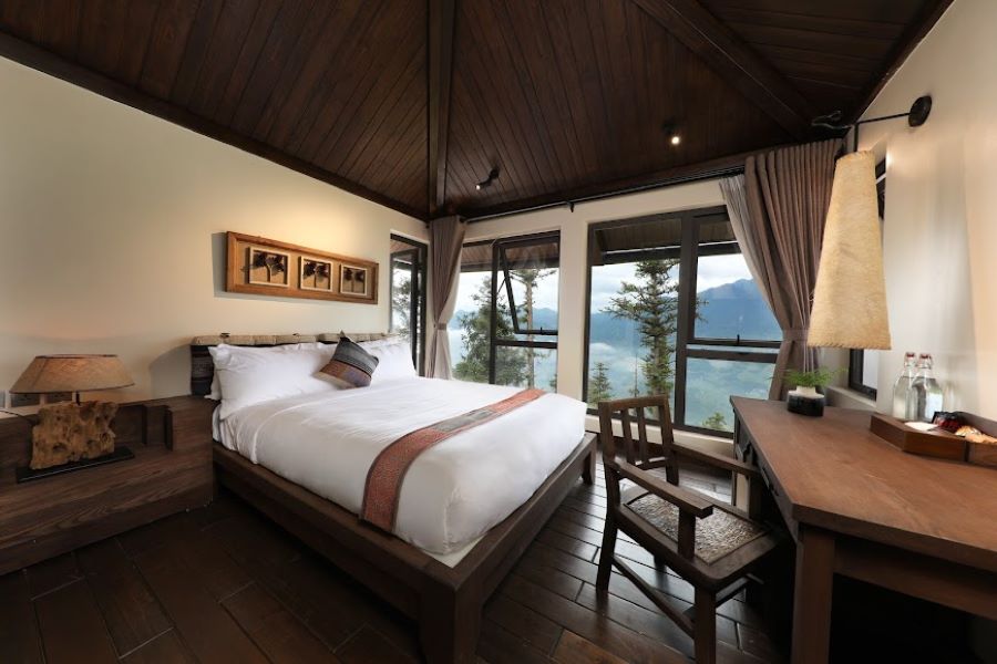Phòng ốc được trang trí cực đẹp tại Resort nghỉ dưỡng Sapa Jade Hill - Ảnh sưu tầm