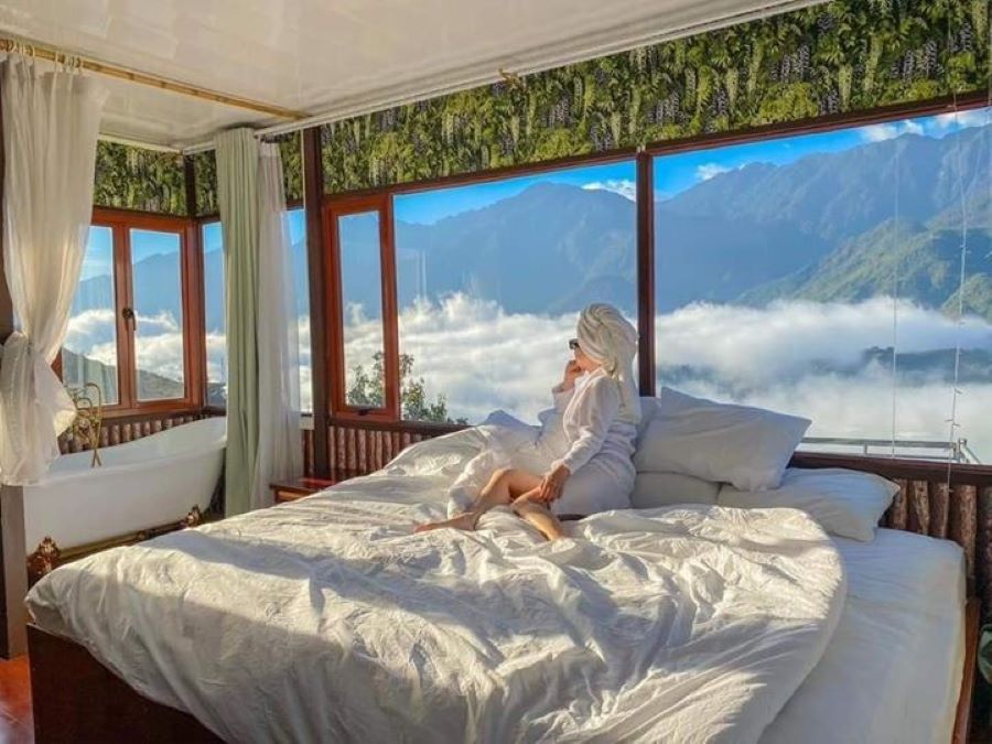 Quả view phòng cực chill của Secret Garden - Ảnh từ Ngọc Travel Quả view phòng cực chill của Secret Garden - Ảnh từ Ngọc Travel