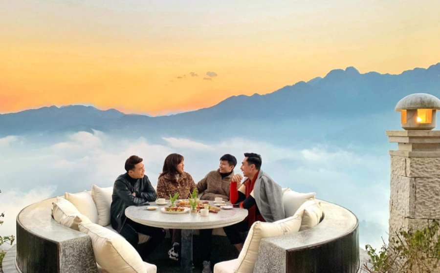 View săn mây tại Ville De Mont Mountain Sapa Resort cực đẹp - Ảnh từ Ville De Mont Mountain Resort