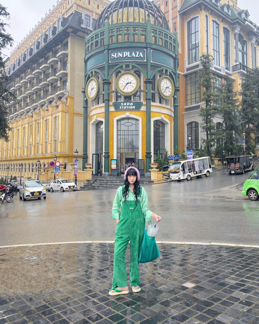 Checkin tại Sun plaza Sapa - Ảnh từ Thu Thảo
