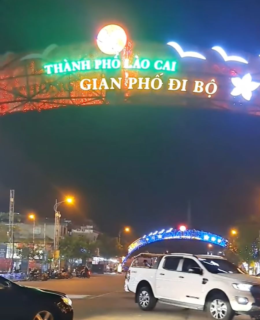 Dạo Phố đi bộ Lào Cai - Ảnh từ DINHLAOCAI