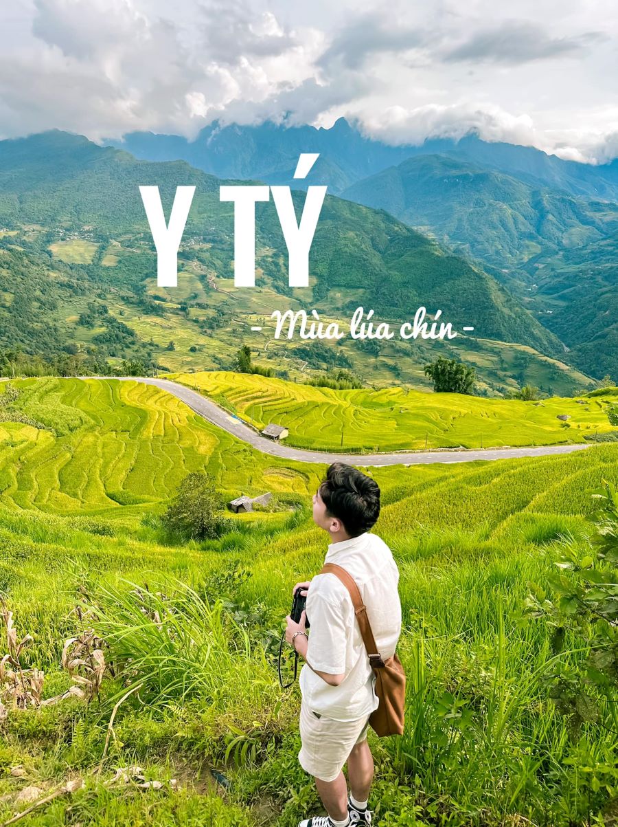 Y Tý vào mùa lúa chín - Ảnh từ Chu Đức Giang