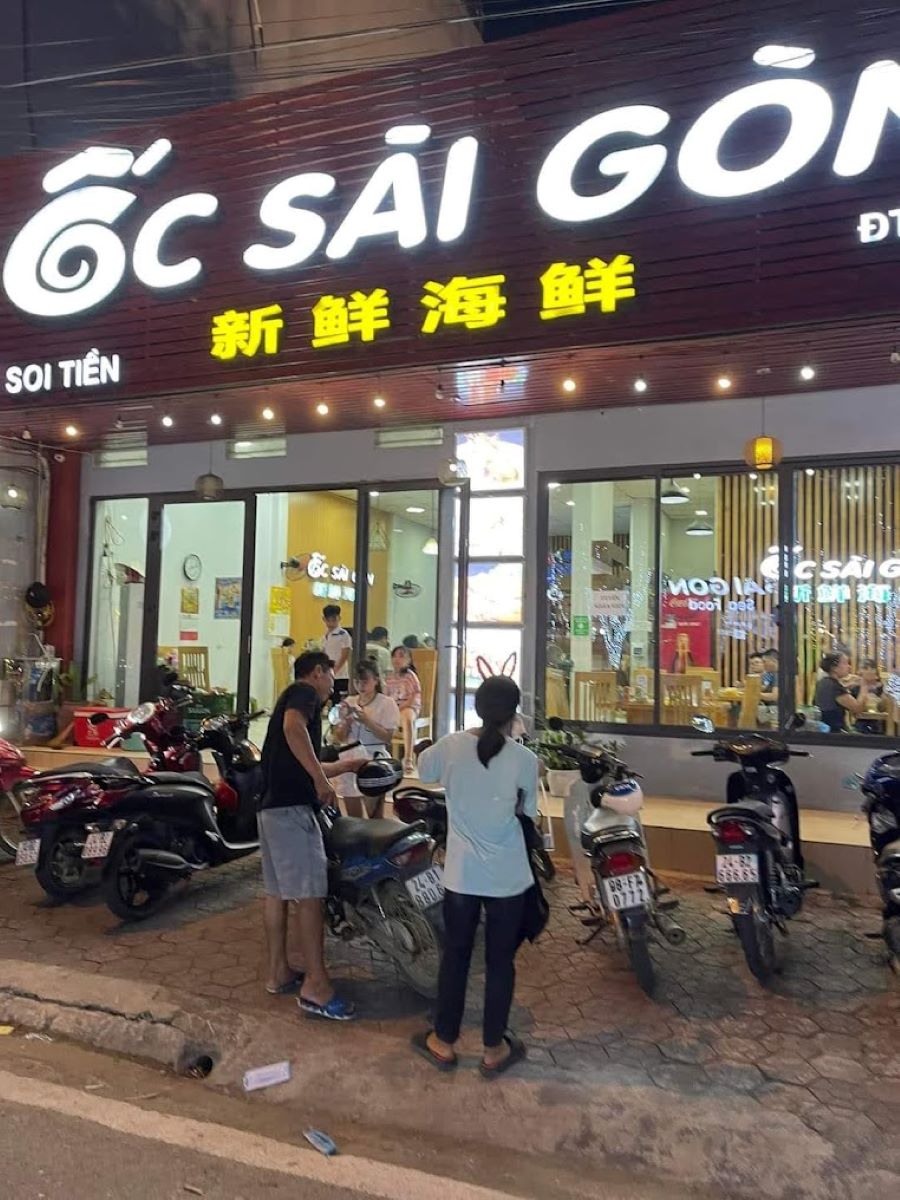 Quán Ốc Sài Gòn Lào Cai - Ảnh từ Tùng Đặng