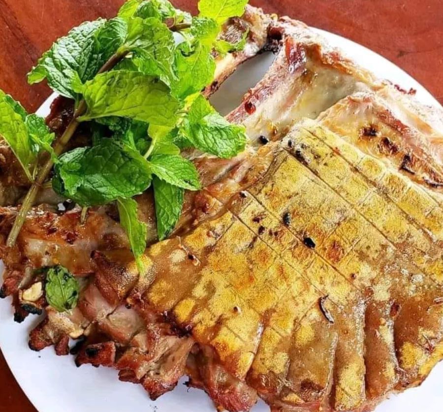 Sườn dê nướng - Ảnh từ Từ Quốc Viễn