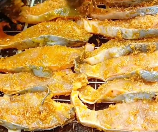 Cá tầm nướng - Ảnh từ nguyenvinhtaybac