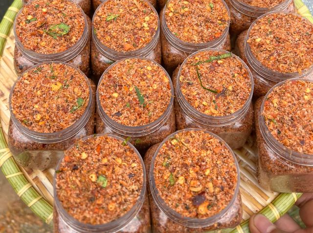 Chẩm chéo hay còn được gọi là chẳm chéo - Ảnh từ Đặc sản Tây Bắc