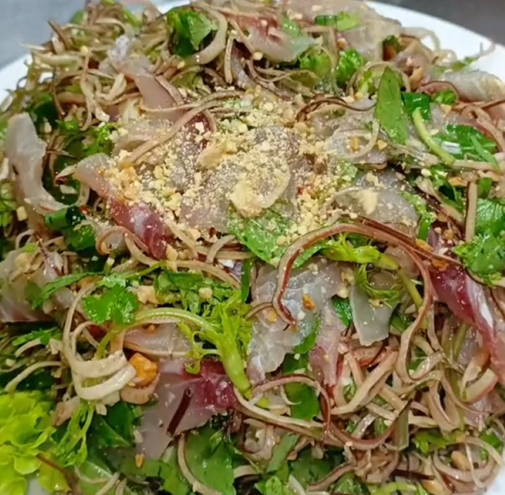 Gỏi cá Tây Bắc - Ảnh từ nguyenvinhtaybac
