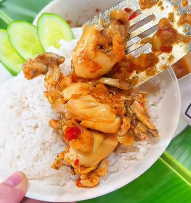 Ếch xào sả ớt - Ảnh sưu tầm