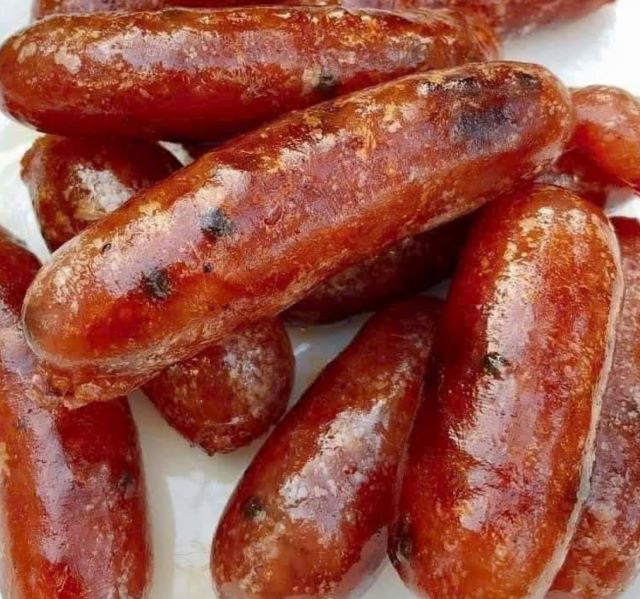 Lạp xưởng - Món ăn không thể thiếu trong mâm cỗ ngày Tết Tây Bắc - Ảnh từ Hương Lạp Xưởng