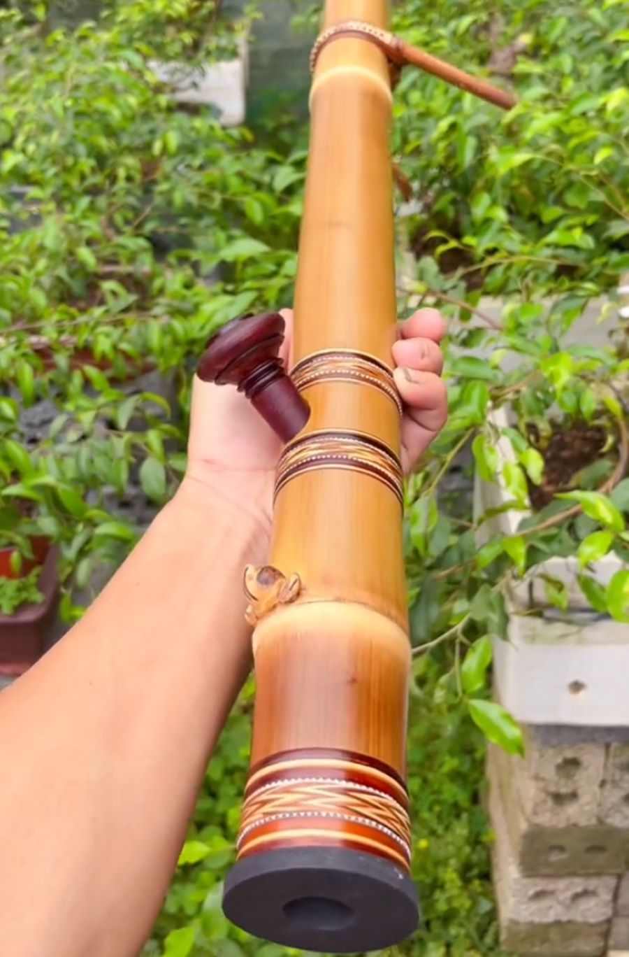 Đặc điểm của điếu cày tre - Ảnh từ binhbeo266