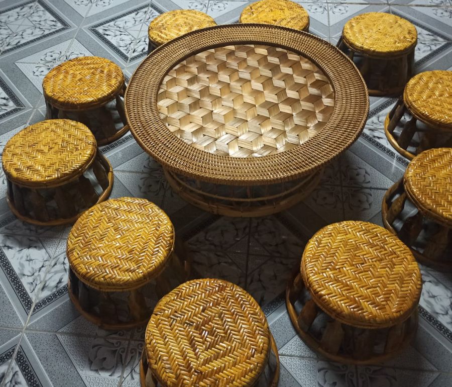 Ghế mây Tây Bắc có thể dùng với đa dạng các mục đích - Ảnh sưu tầm
