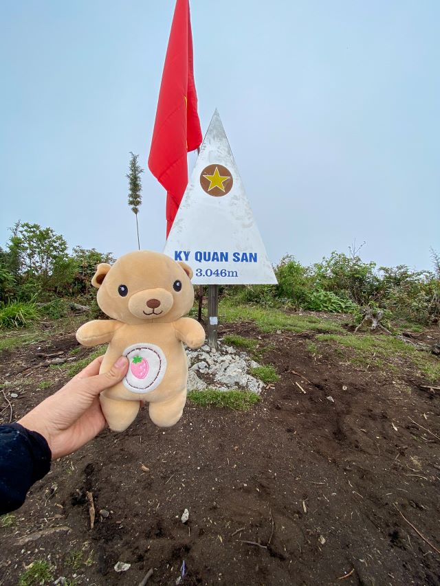 Check in đỉnh Ky Quan San - Ảnh từ Đt HQ