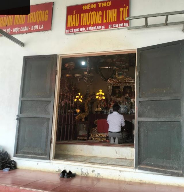 Đền thờ Mẫu Thượng Linh Từ Sơn La - Ảnh sưu tầm