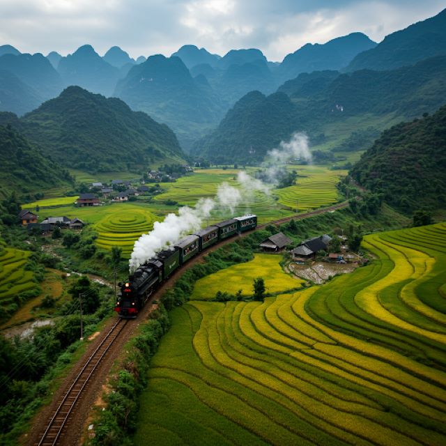 Hướng dẫn đi Tây Bắc bằng tàu hỏa