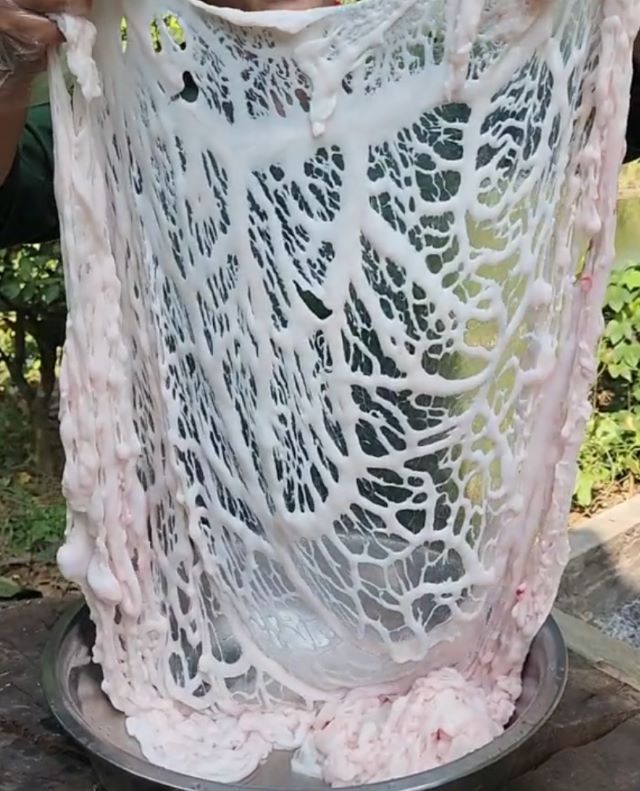 Mỡ chài lợn đen - Ảnh từ maitaybac