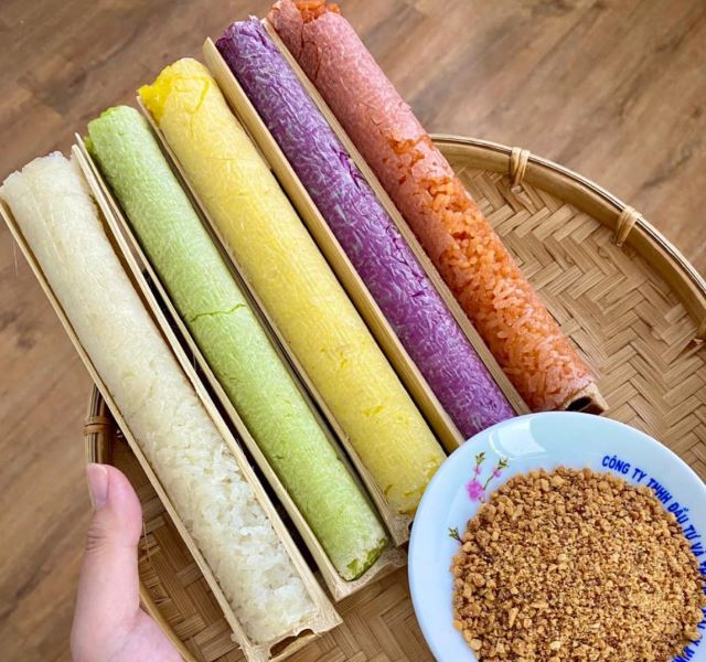 Cơm lam, đặc sản nổi tiếng của đồng bào Thái nói riêng và vùng Tây Bắc nói chung - Ảnh sưu tầm