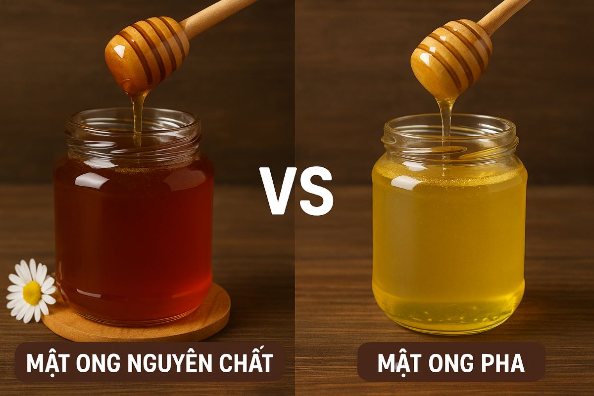 So sánh mật ong nguyên chất và mật ong pha, Cái nào tốt hơn