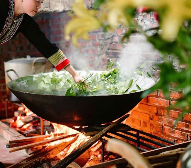 Tắm lá thuốc người Dao Đỏ Nét đẹp ngàn đời của bản sắc văn hóa - Ảnh sưu tầm