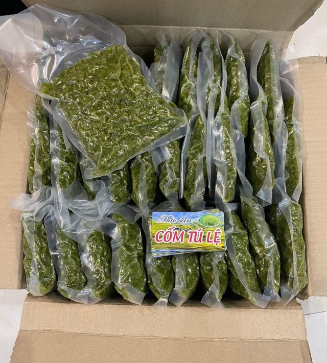 Đặc sản Cốm Tú Lệ Ảnh từ Nga Nguyễn