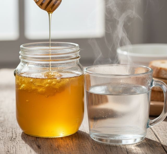 Dưỡng tóc bằng mật ong và nước ấm