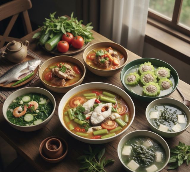 Các món canh thanh nhiệt – giải ngấy