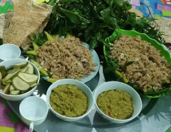 Gỏi cá mè - Ảnh từ Góc Miền Quế