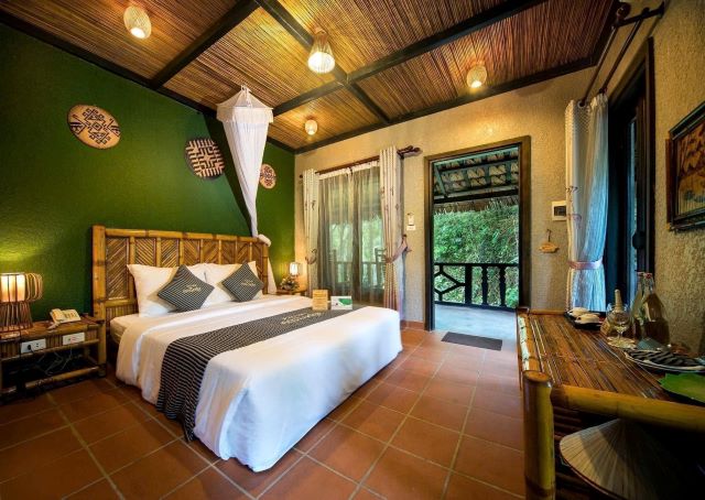 Mai Châu Ecolodge được thiết kế theo tiêu chuẩn 4 sao - Ảnh từ Thuy Doan Thi