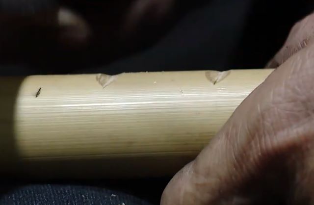 Ống khèn được làm từ cây trúc hoặc tre rừng già trên 10 năm - Ảnh sưu tầm