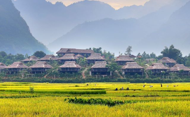 Bản Lác Mai Châu Hòa Bình - Ảnh sưu tầm