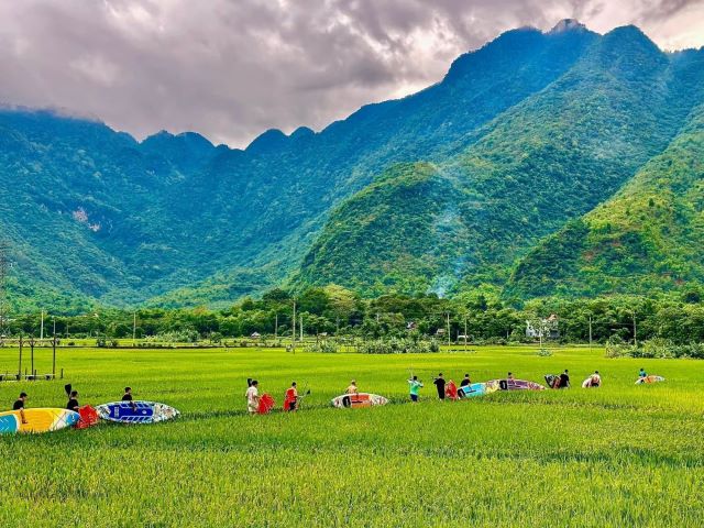 Bình Yên tại Bản Lác Mai Châu - Ảnh từ Mạc Thị Dung Bình Yên tại Bản Lác Mai Châu - Ảnh từ Mạc Thị Dung