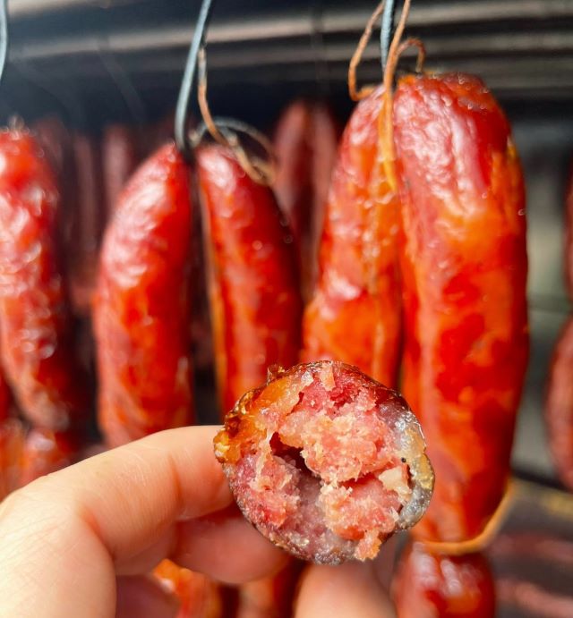 Lạp xưởng hun khói Tây Bắc - Ảnh sưu tầm