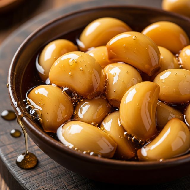 Tỏi ngâm mật ong