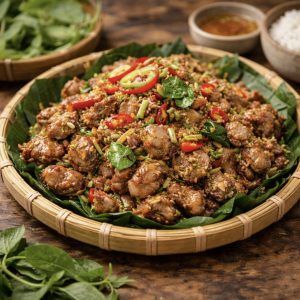 Cách làm món thịt chuột rừng xào sả ớt