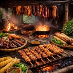 Vì sao người Tây Bắc thích đồ nướng và gác bếp