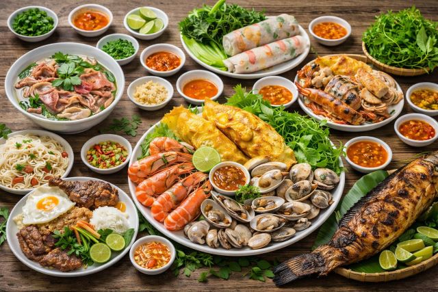 Đặc trưng ẩm thực miền xuôi